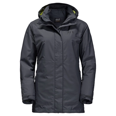 Skijacke Jack Wolfskin Arborg 3in1 Ebony
