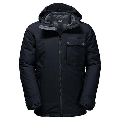 Winterjacke Jack Wolfskin Vernon Men Schwarz Herren
