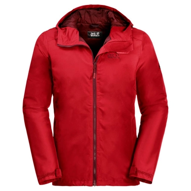 Jas Jack Wolfskin Men Chilly Morning Peak Red