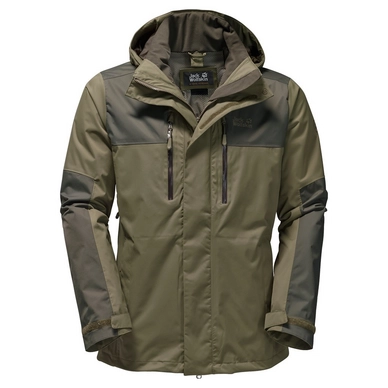 Winter Jacket Jack Wolfskin Jasper Flex Men Burnt Olive