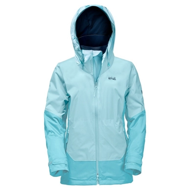Skijacke Jack Wolfskin Discovery Cove Women Mineral Blau Damen
