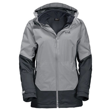 Skijacke Jack Wolfskin Discovery Cove Women Alloy Damen