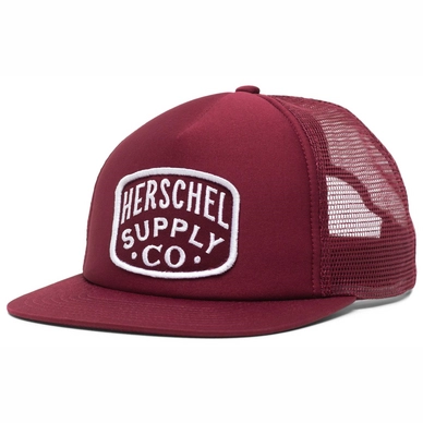 Pet Herschel Supply Co. Whaler Mesh Patch  Windsor Wine