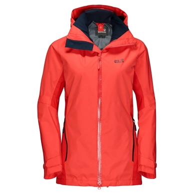 Jacke Jack Wolfskin Colorado Flex Hot Coral Damen