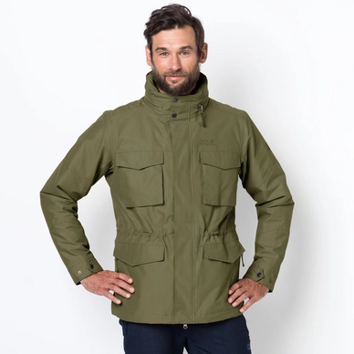 Jas Jack Wolfskin Men Port Hardy Woodland Green