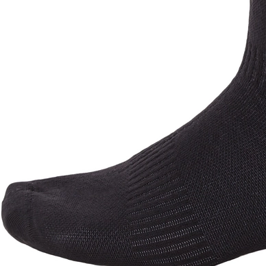 Fietssok Sealskinz Unisex Super Thin Mid Sock Black Grey