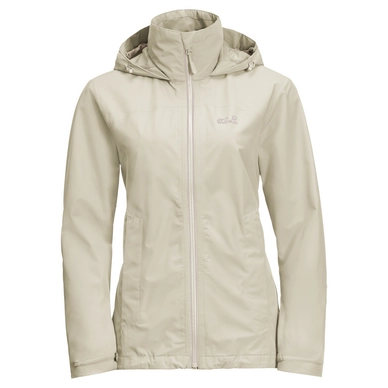 Jacke Jack Wolfskin Evandale White Sand Damen