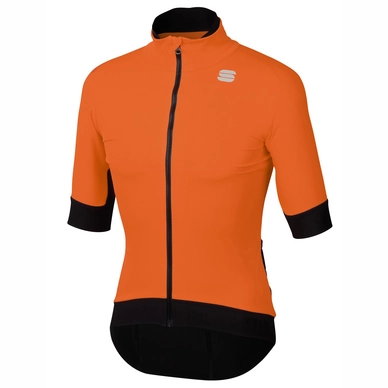 Fietsjack Sportful Men Fiandre Pro Jacket Short Sleeve Orange SDR