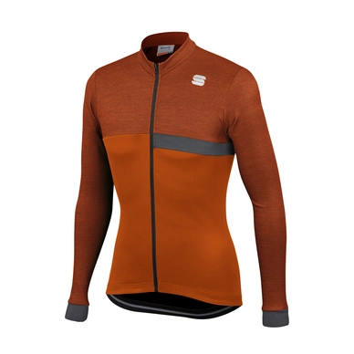Fietsshirt Sportful Men Giara Thermal Jersey Sienna