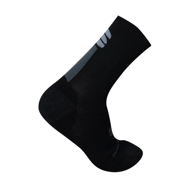 Fietssok Sportful Unisex Merino Wool 18 Sock Black Antharcite