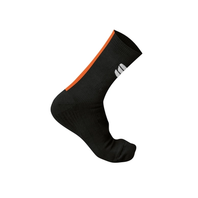 Fietssok Sportful Men Pro Warm Socks Black Orange SDR
