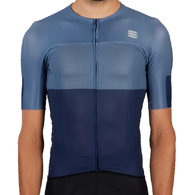 Fahrradshirt Sportful Bodyfit Pro Light Jersey Blue Blue Sea Herren