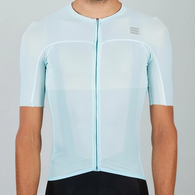 Maillot de Cyclisme Sportful Men Bodyfit Pro Light Jersey Blue Sky White