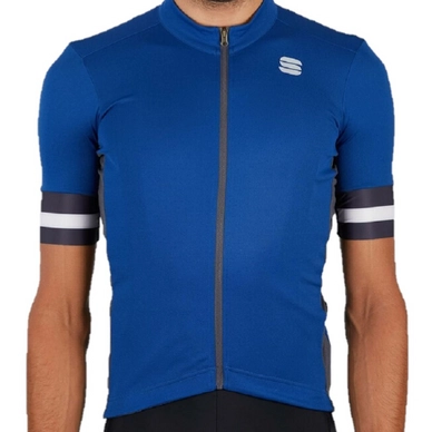 Maillot de Cyclisme Sportful Kite Jersey Blue Ceramic