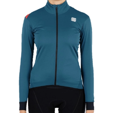 Veste de Cyclisme Sportful Women Fiandre Light Norain Jacket Blue Sea