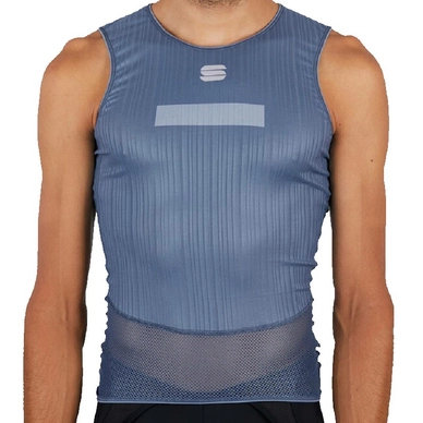 Maillot de Corps Sportful Pro Baselayer Sleeveless Blue Sea Cement