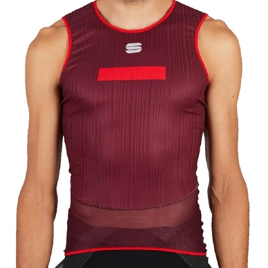 Maillot de Corps Sportful Pro Baselayer Sleeveless Wine Red