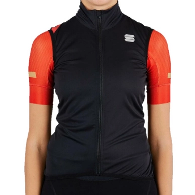 Veste de Cyclisme Sportful Women Fiandre Light Norain Vest Black