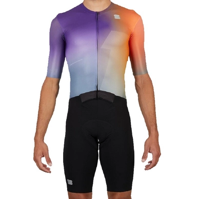 Combinaison de Cyclisme Sportful Bomber Suit Orange Violet