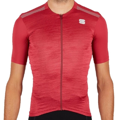 Fietsshirt Sportful Supergiara Jersey Red Rumba