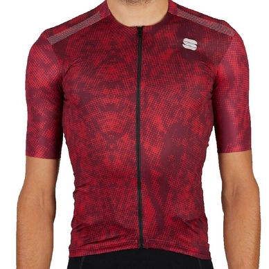 Fietsshirt Sportful Escape Supergiara Jersey Red Wine