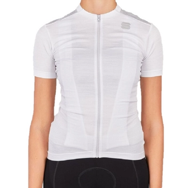 Fahrradshirt Sportful Supergiara Jersey White Damen