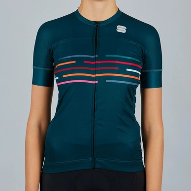 Maillot de Cyclisme Sportful Women Vélodrome Short Sleeve Jersey Sea Moss