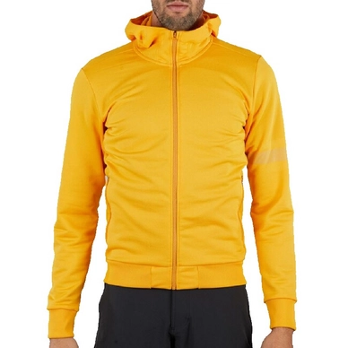 Veste de Cyclisme Sportful Giara Hoodie Yellow