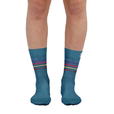 Fietssok Sportful Women Vélodrome Socks Blue Sea