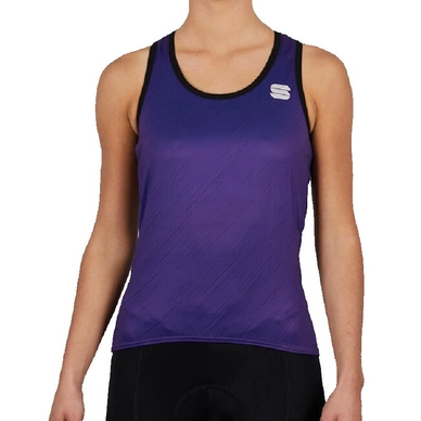 Fahrradtrikot Sportful Flare Top Violet Damen