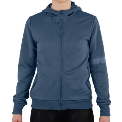 Veste de Cyclisme Sportful Women Giara Hoodie Blue Sea