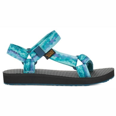 Teva Kids Original Universal Tie-Dye Sorbet Blue Coral