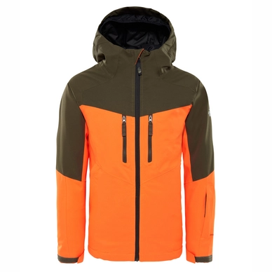 Veste The North Face Garçon Chakal Insulated Jacket Power Orange