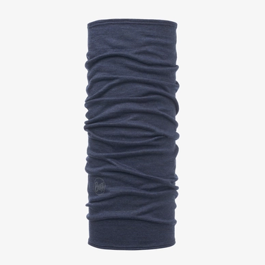 Neckwarmer Buff Lightweight Merino wool Solid Denim '23