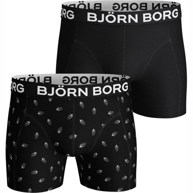 Boxershorts Björn Borg Core Shorts Sammy Schwarz Beauty (2 Pack) Herren