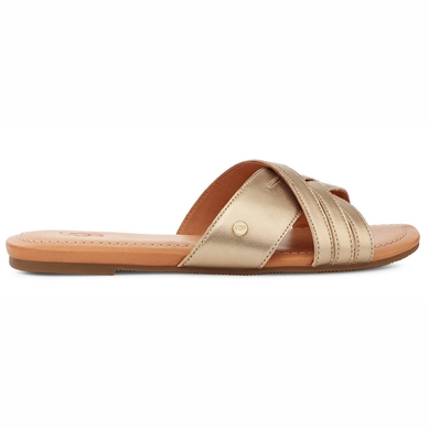 Slipper UGG Kenleigh Slide Women Gold Metallic