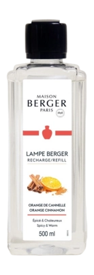 Fragrance Burner Refill Maison Berger Lamp Berger 500ML Orange Cinnamon