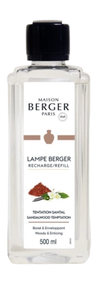Fragrance Burner Refill Maison Berger Lampe Berger 500ML Temptation Sandalwood
