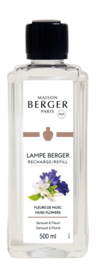 Nachfüllung Maison Berger Lampe Berger 500ML Fleurs De Musc
