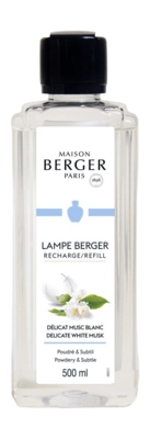 Fragrance Burner Refill Maison Berger Lampe Berger 500ML Delicate White Musk
