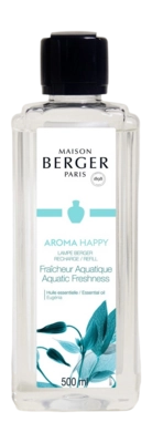 Nachfüllung Maison Berger Lampe Berger 500ML Aroma Happy Fraicheur Aquatique