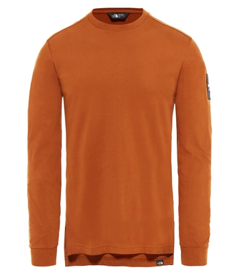 Longsleeve The North Face Men Fine 2 Shirt Caramel Cafe