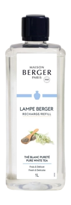 Fragrance Burner Refill Maison Berger Lampe Berger 500ML White Tea Purity