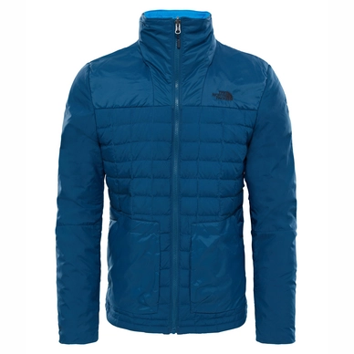 Winter Jacket The North Face Men Thermoball Full Zip Zip-In Monterey Blue
