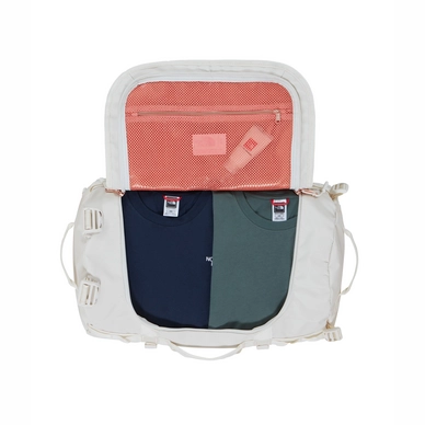 Reistas The North Face Base Camp Duffel Vintage White Burnt Coral Small