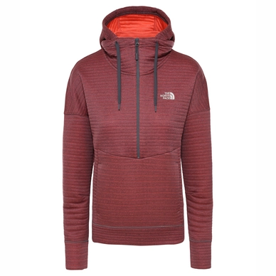 Trui The North Face Women Hikesteller Hoodie Vanadis Grey Radiant Ornge