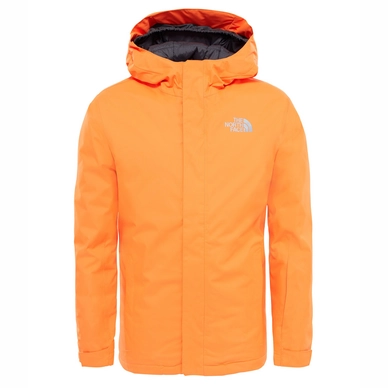 Ski Jacket The North Face Youth Snow Quest Power Orange