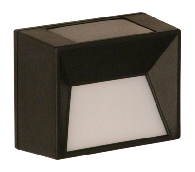 Wandlamp Luxform Solar Hybrid Intelligent Maryland Black 15 Lumen