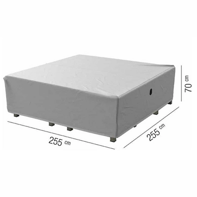 Loungesethoes AquaShield Light Grey (255 x 255 x 70 cm)