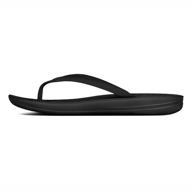Zehentrenner FitFlop IQushion Ergonomic Flipflop All Black